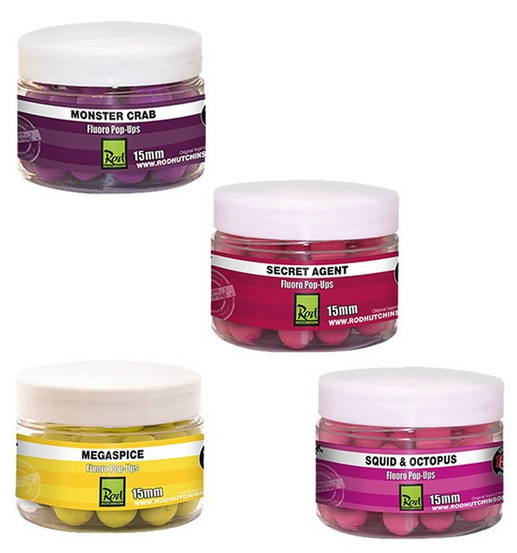 Бойлы Rod Hutchinson Pop Up Megaspice with Natural Ultimate Spice Blend 15mm