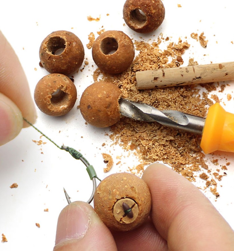 Набор корковых палочек со сверлом W4C Bait Drill Set 6 мм