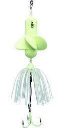Приманка DAM MADCAT A-STATIC Propeller Teaser - GLOW IN THE DARK 3/0 200g