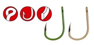 Крючок Gamakatsu A1 G-Carp Camouflage Coated Specialist Green 006