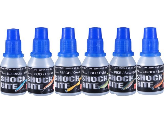 Аттрактант Dragon V-Lures Shock-Bite Рыбный, 15 ml