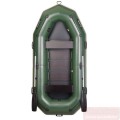 Надувная лодка Bark B-300P гребная трёхместная с привальным брусом