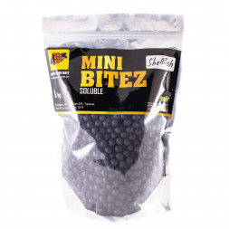 Пылящие бойлы CC Baits Mini Bitez Shellfish 10мм