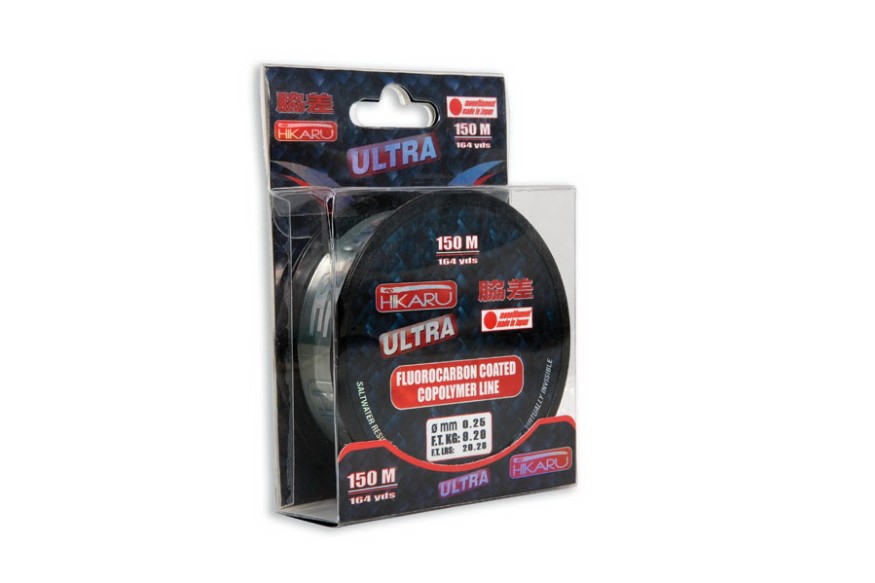Леска Lineaeffe Hikaru Ultra Fluorocarbon Coating 0.20mm 150m 5.5kg