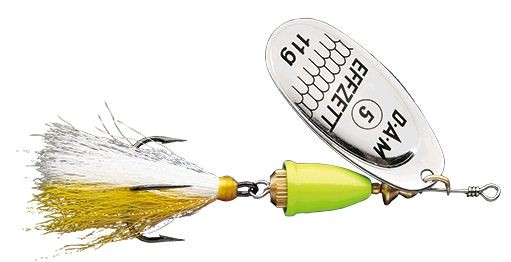Блесна-вертушка D.A.M. Effzett Executor Dressed (silver lemon)