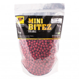 Пылящие бойлы CC Baits Mini Bitez Squid-Cranberry 10мм