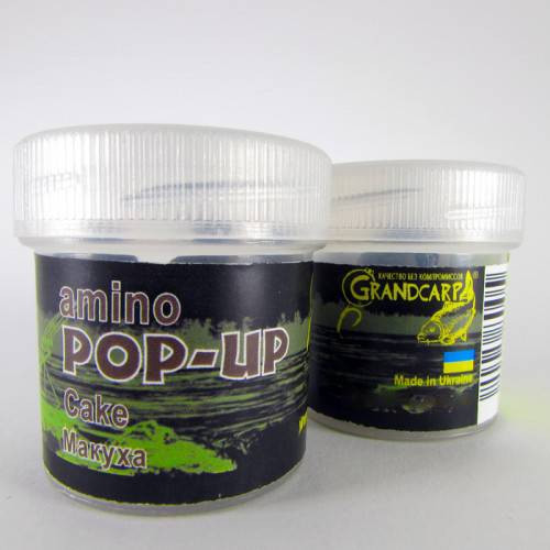 Бойлы amino POP-UP Grandcarp CAKE (МАКУХА) Ø10 мм 15 шт. (PUP058)