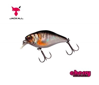 Воблер Jackall Cherry 44мм 6,2г HL Silver Black Floating