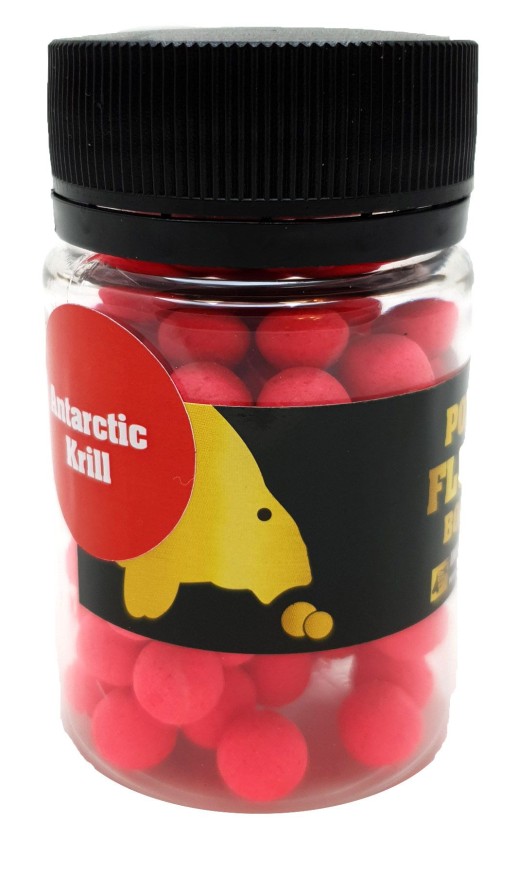 Бойлы CC Baits Fluoro Pop-Ups Antarctic Krill 8мм