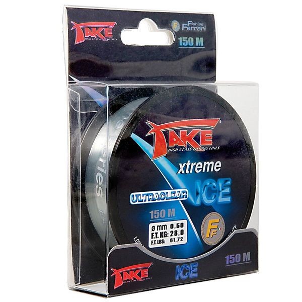 Леска Lineaeffe Take Xtreme Ice (ультрапрозрачная) 150м. 0.16мм. FishTest 4кг
