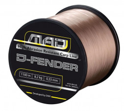 Леска D.A.M. MAD D-Fender Carp Line 2000m 0,25mm 4,5kg (brown)