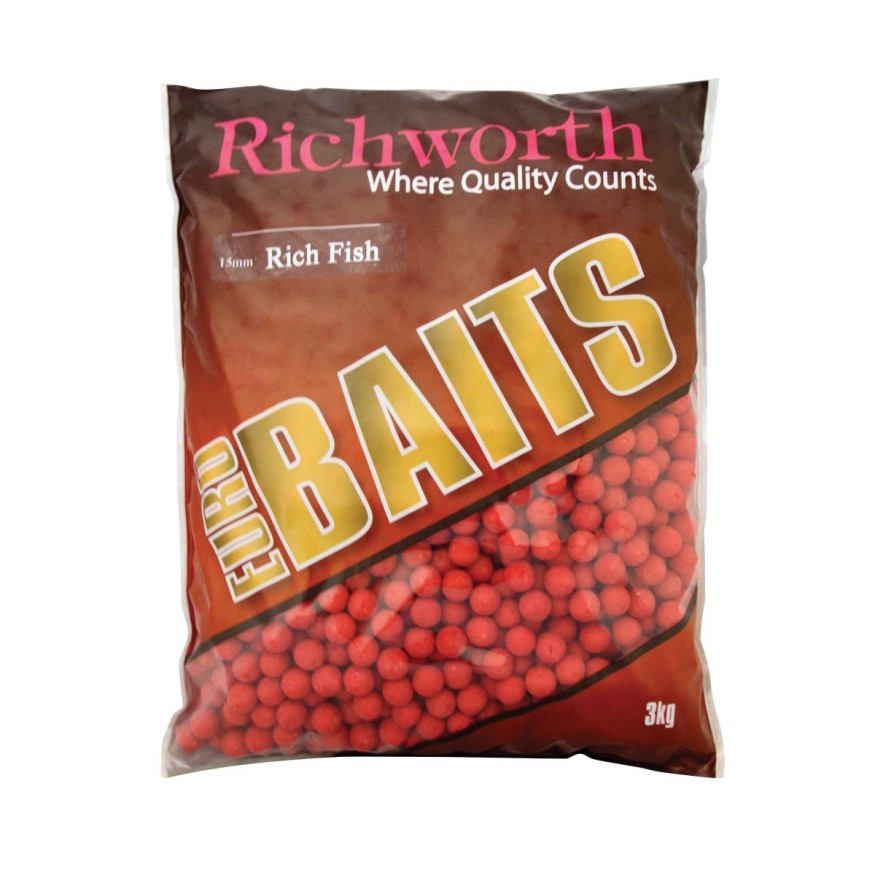 Бойлы Richworth Euro Rich Fish 15 mm 3 kg