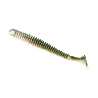 Силикон съедобный Nomura Gator 80mm 5g Grey Head 8шт