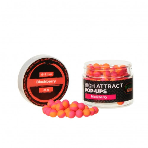Бойлы Technocarp Pop-Up Blackberry d.8mm уп/25гр