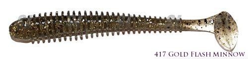 Съедобный силикон Keitech Swing Impact 417 Gold Flash Minnow