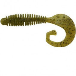 Съедобный силикон Reins G TAIL GRUB 3&quot; 001 Watermelon seed 12шт (6,5см)