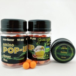 Бойлы amino POP-UP Grandcarp HONEY (МЕД) Ø10 мм 50 шт. (PUP047)