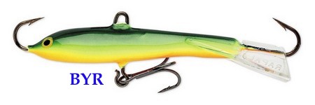 Балансир Rapala Jigging Rap W2 2см 4гр BYR