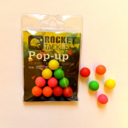 Искуственные бойлы Rocket Tackle Pop-Up ароматизированные, 14mm, оранжевый