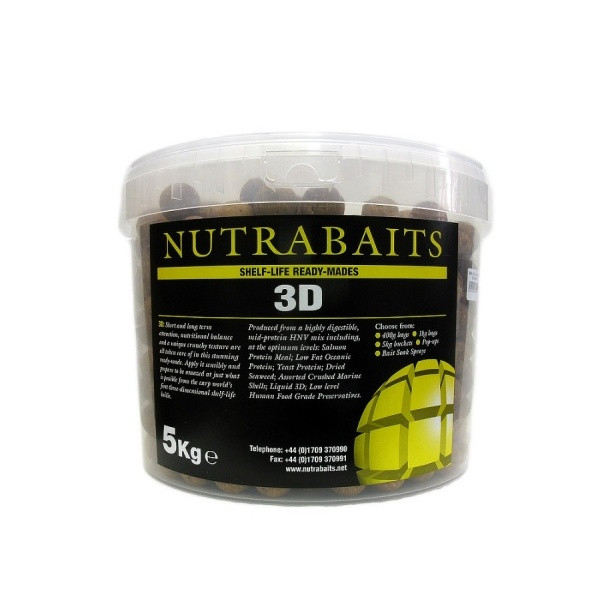 Бойлы Nutrabaits 3D 20мм 5кг