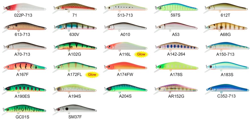 Воблер Strike Pro Inquisitor 110SP 16,6г (864V)