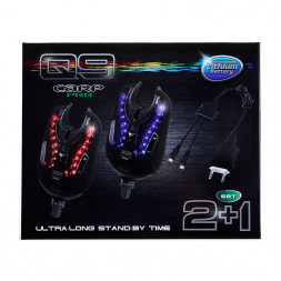 Набор сигнализаторов Carp Pro Q9 2шт+ЗУ