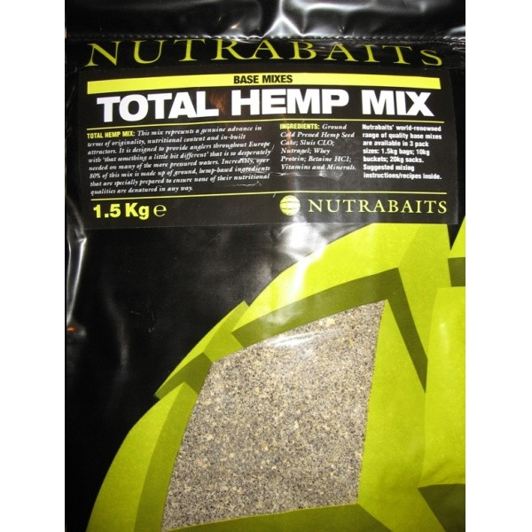 Базовая смесь Nutrabaits Total Hemp 1,5кг
