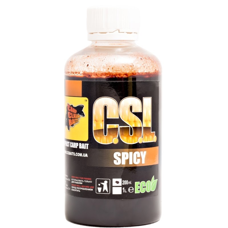 Жидкая питательная добавка CC Baits C.S.L Spicy 200 ml