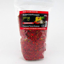 Стик микс Grandcarp готовый к применению РАКУШКА•ЧИЛИ•АНАНАС 500 г (STM024)