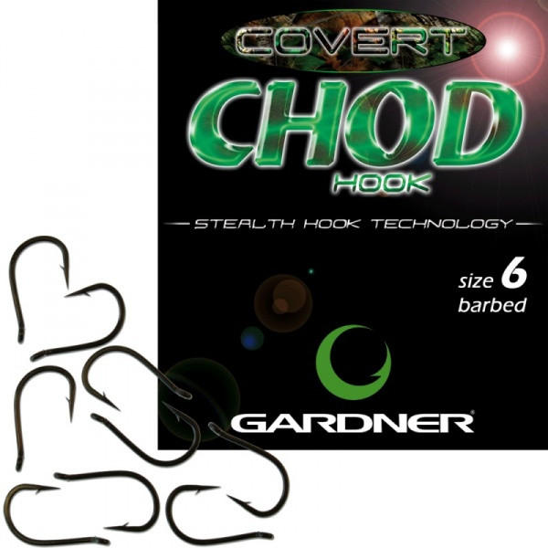 Крючок Gardner Covert Chod Hooks Barbed Size 4 (10шт)
