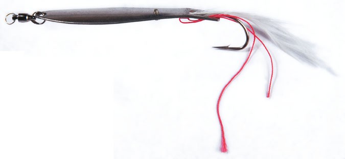 Блесна-колебалка Lineaeffe с оперением 45 mm, 2g Silver