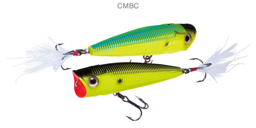 Воблер YO-ZURI 1064R Sashimi Popper 75мм CMBC