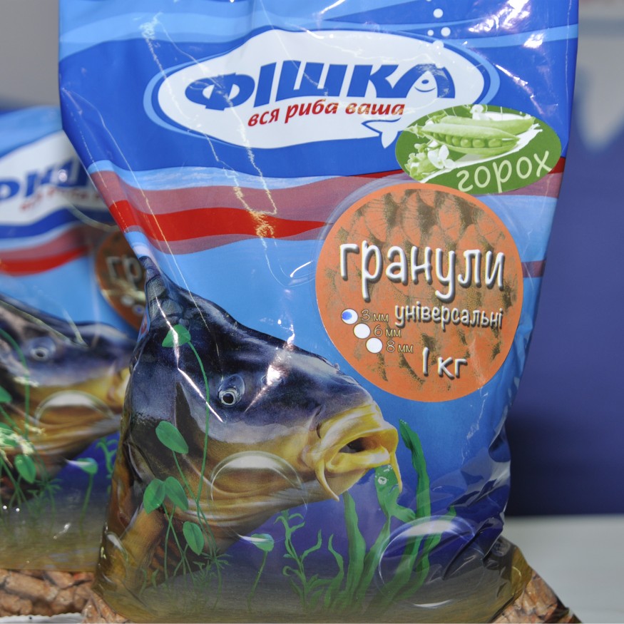 Пеллетс Фишка Универсальный Горох 3мм 1кг