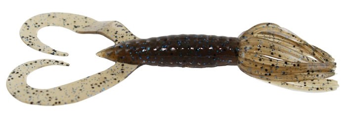 Силикон Keitech Little Spider 207 green pumpkin pp. blue flk