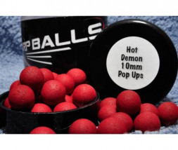 Бойлы Carpballs Pop Ups Hot Demon 10mm 15шт.