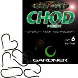 Крючок Gardner Covert Chod Hooks Barbed Size 6 (10шт)