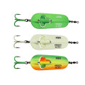 Блесна-колебалка DAM MADCAT A-Static Rattlin Spoon 110gr (green)