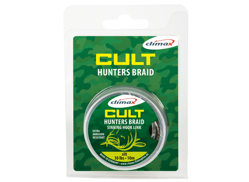 Поводковый материал Climax Cult Hunters Braid 0.30mm 30lbs/15 kg 20 m Weed