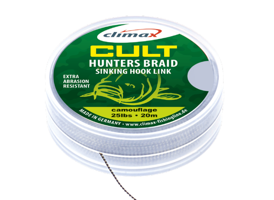 Поводковый материал Climax Cult Hunters Braid 0.30mm 30lbs/15 kg 20 m Weed