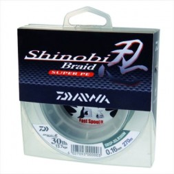 Шнур Daiwa Shinobi Braid 0,20mm Dark Green