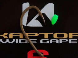 Крючки Korda Kaptor Wide Gape №4 Weed