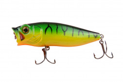 Воблер D.A.M. Effzett Baby Popper (fire shark) FL