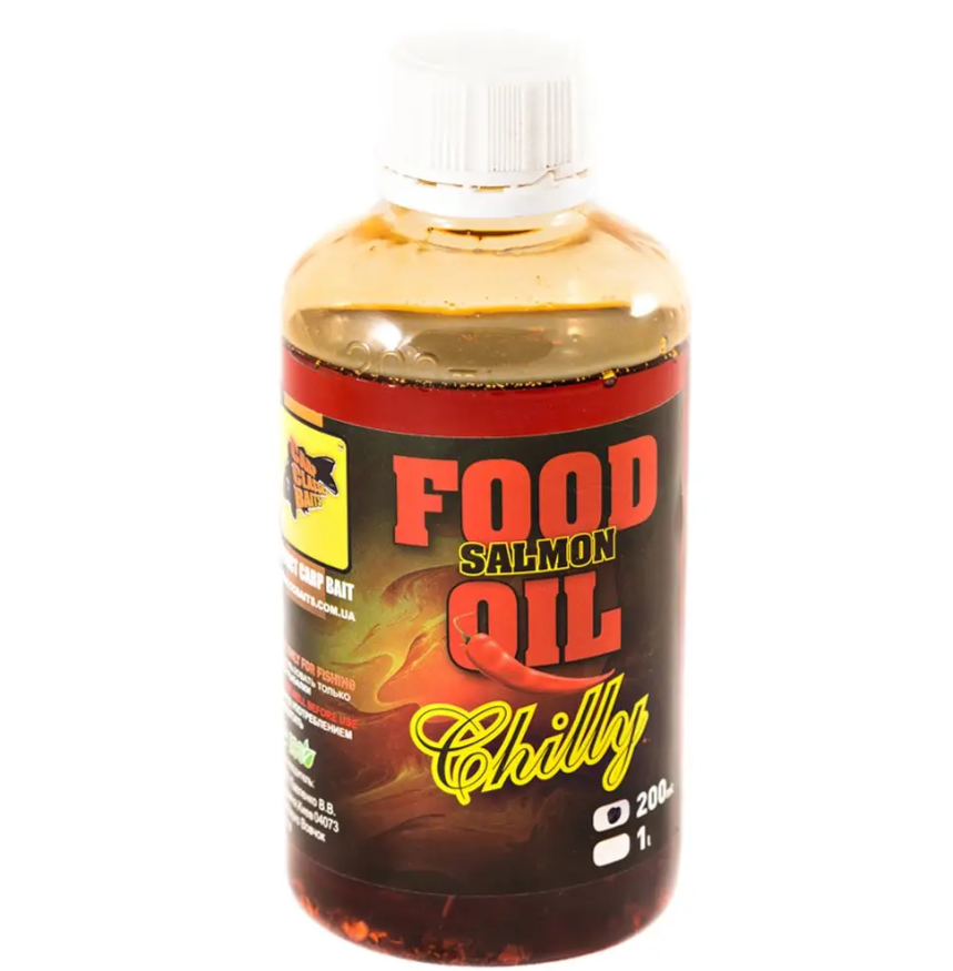 Масло CC Baits Salmon Chilly Oil, 200мл			