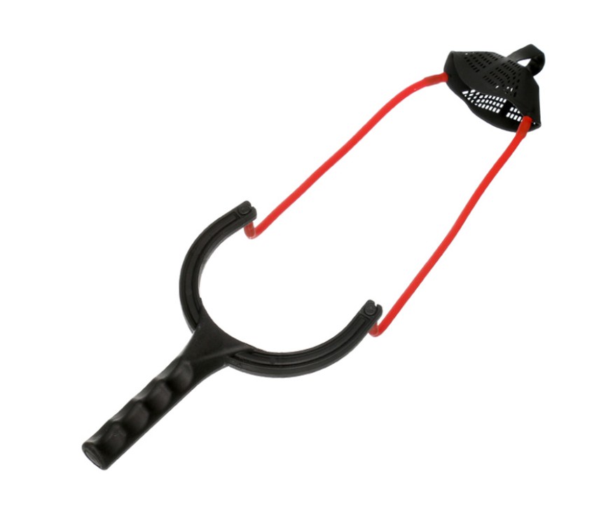 Рогатка для корма Flagman Catapult With Red Strong Elastic 25-45м