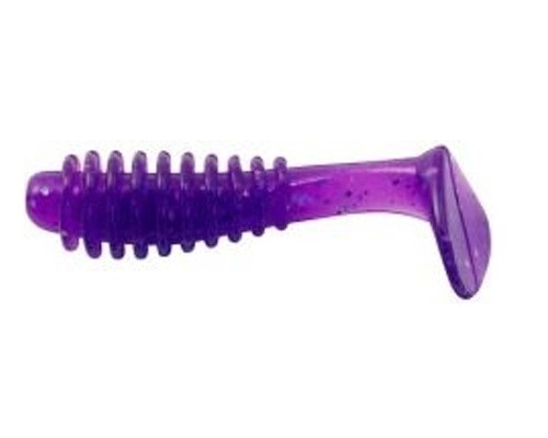 Съедобный силикон Reins BUBBLING SHAD 2&quot; 567 Lilac Silver&amp;Blue Flake 12шт (5см)