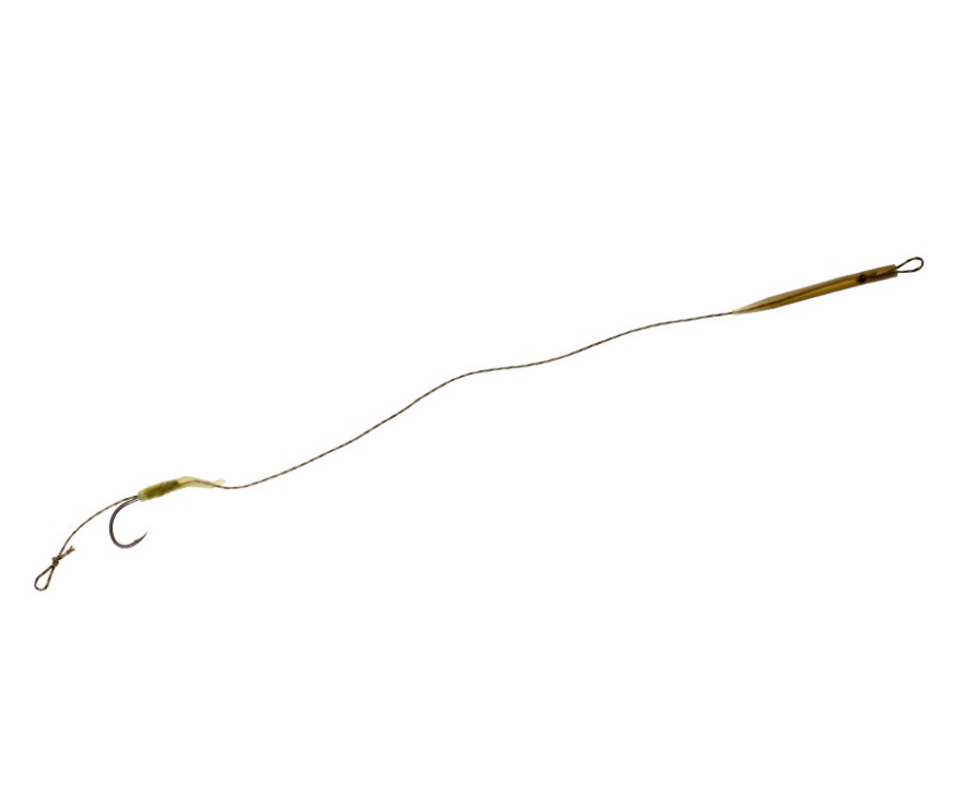Поводок с крючком c лентяйкой Carp Pro WG №6