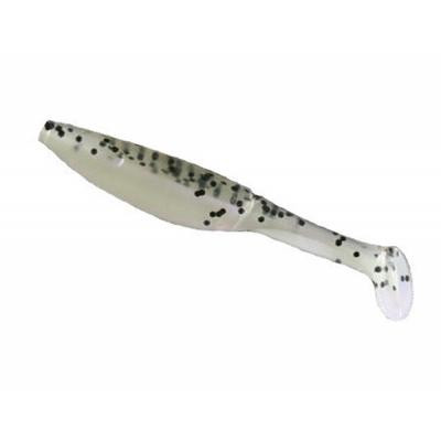 Силикон съедобный Nomura Grab Shad 75mm 3,5g Black Dots Back 10шт