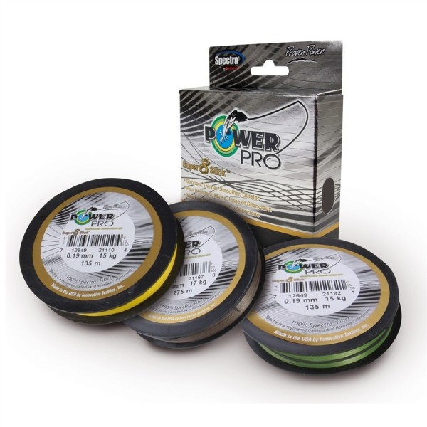 Шнур Power Pro Super 8 Slick 135m 0.15mm 10kg