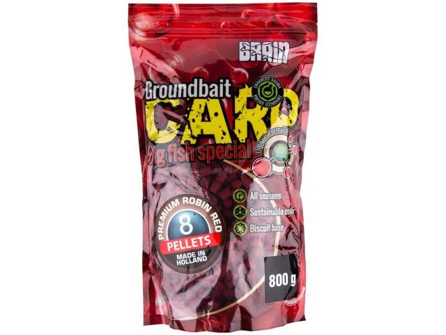 Пеллетс Brain Robin Red 8mm 0.8kg