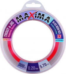 Леска Dragon Maxima Trout&Jig 300m 0.18mm 4.75kg